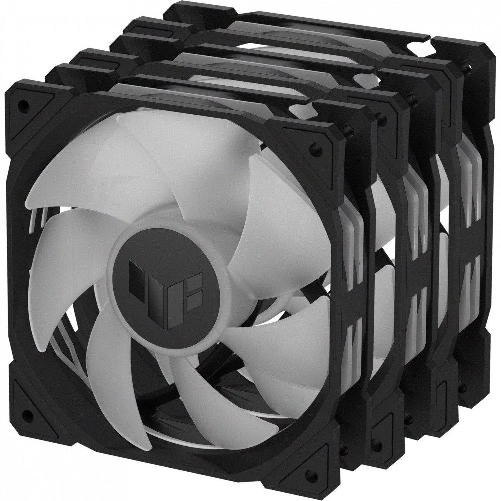 Система охлаждения Asus TUF GAMING TR120 FAN ARGB BLACK 3IN1 Для системного блока - миниатюра 3
