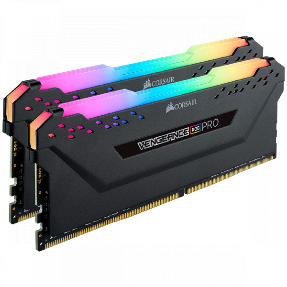 ОЗУ Corsair Vengeance RGB PRO CMW32GX4M2E3200C16 DIMM, DDR4, 32 Гб (2 х 16 Гб), 3200 МГц — фото товара