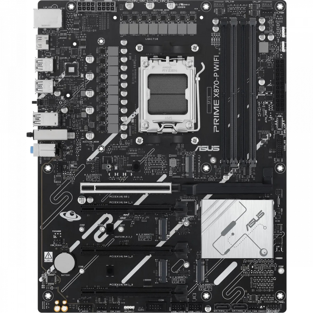 Материнская плата Asus PRIME X870-P WIFI ATX, AMD AM5 - миниатюра 3
