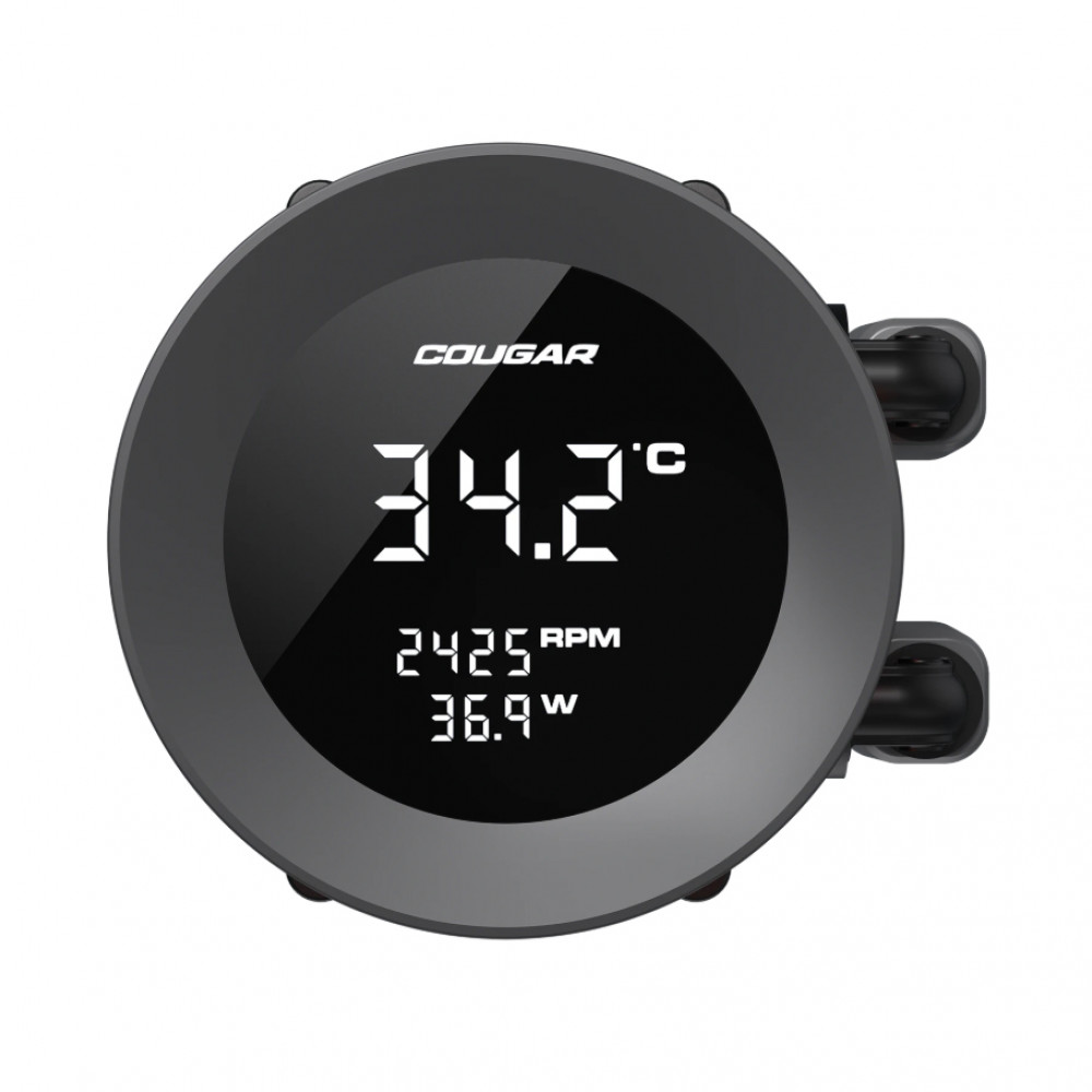 Система охлаждения Cougar Poseidon Vistek ARGB 360 Black CGR-PSDVARGB-B-360 Для процессора - миниатюра 3