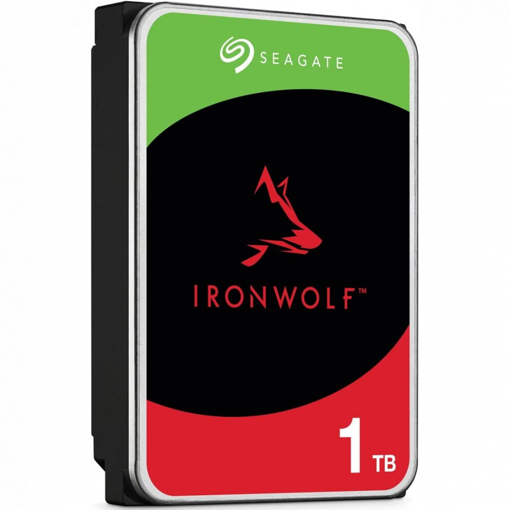 Жесткий диск Seagate IronWolf 1 Tb ST1000VN008 HDD (классические), 1 ТБ, 2.5 дюйма, SATA — фото товара