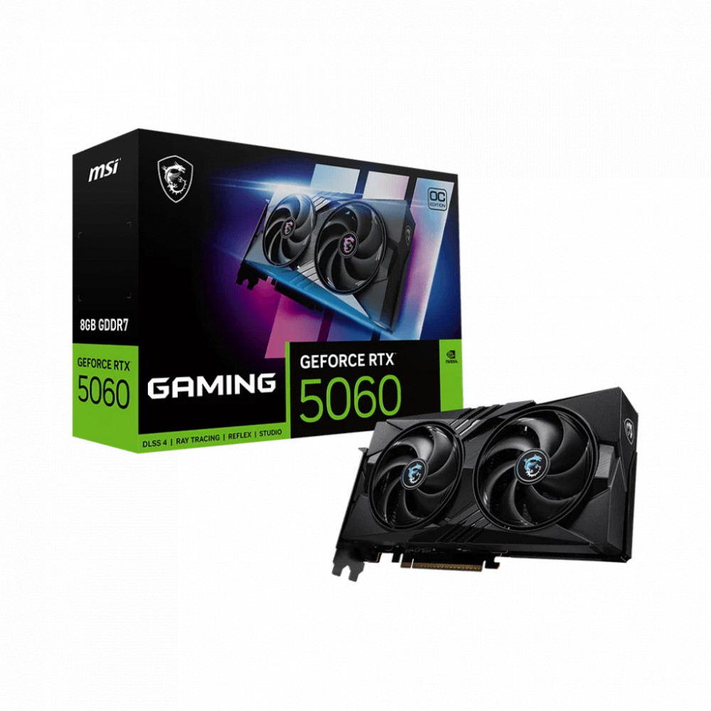 Видеокарта MSI GeForce RTX 5060 8G GAMING OC 8 ГБ - миниатюра 5