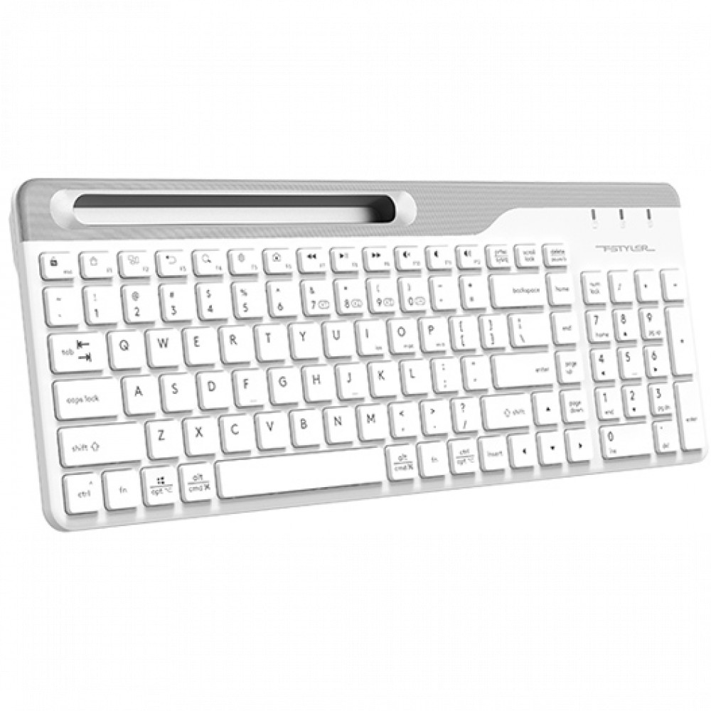 Клавиатура A4Tech Fstyler FBK25 FBK25 White Беспроводная, USB - миниатюра 2