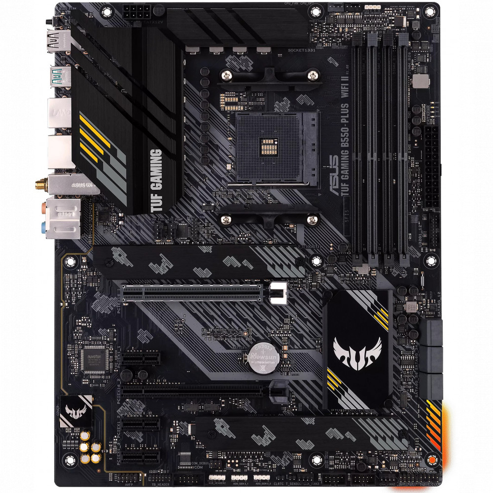 Материнская плата Asus TUF GAMING B550-PLUS WIFI II - миниатюра 2