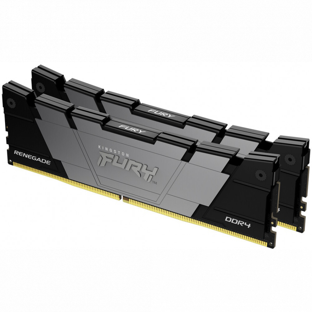ОЗУ Kingston FURY Renegade Black KF448C19RB2K2/16 DIMM, DDR4, 16 Гб (2 х 8 Гб), 4800 МГц — фото товара