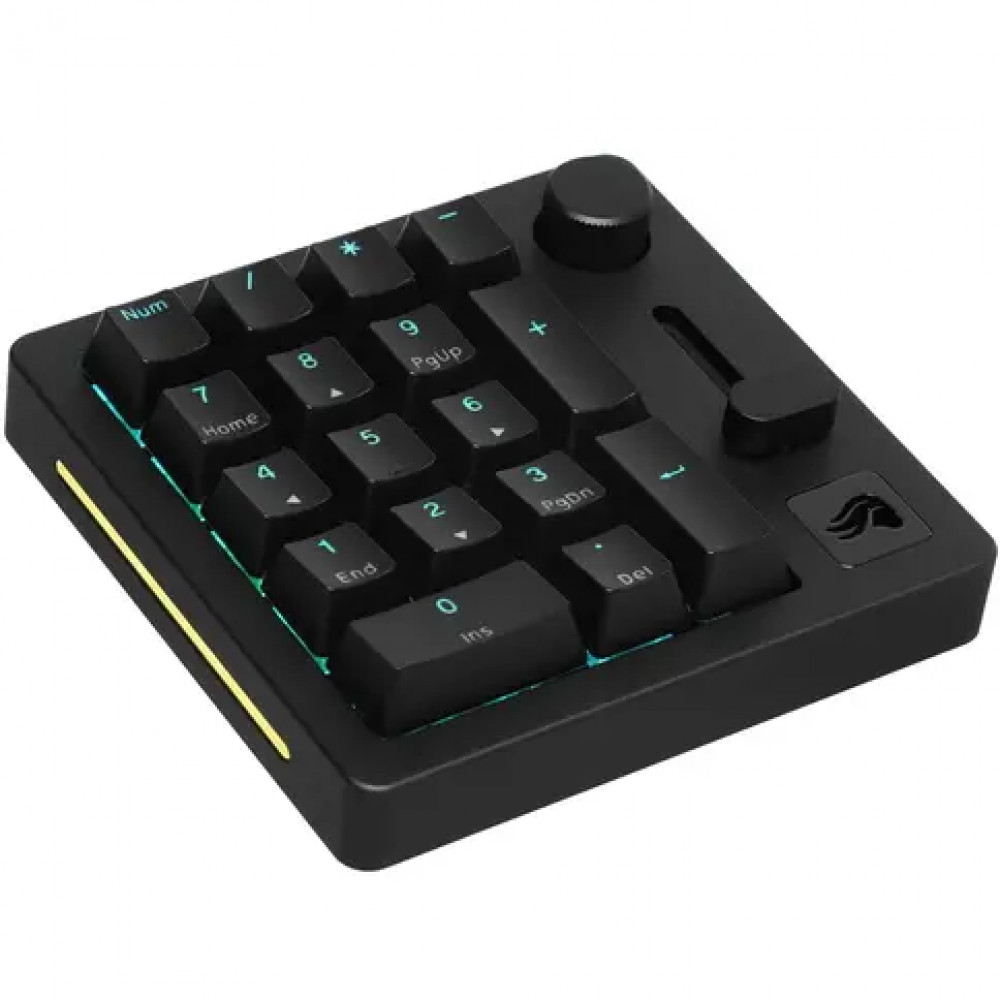 Клавиатура GLORIOUS GMMK Numpad Wireless Pre-Built (Fox Linear Switch) GLO-GMMK-NP-FOX-B Беспроводная, USB - миниатюра 6