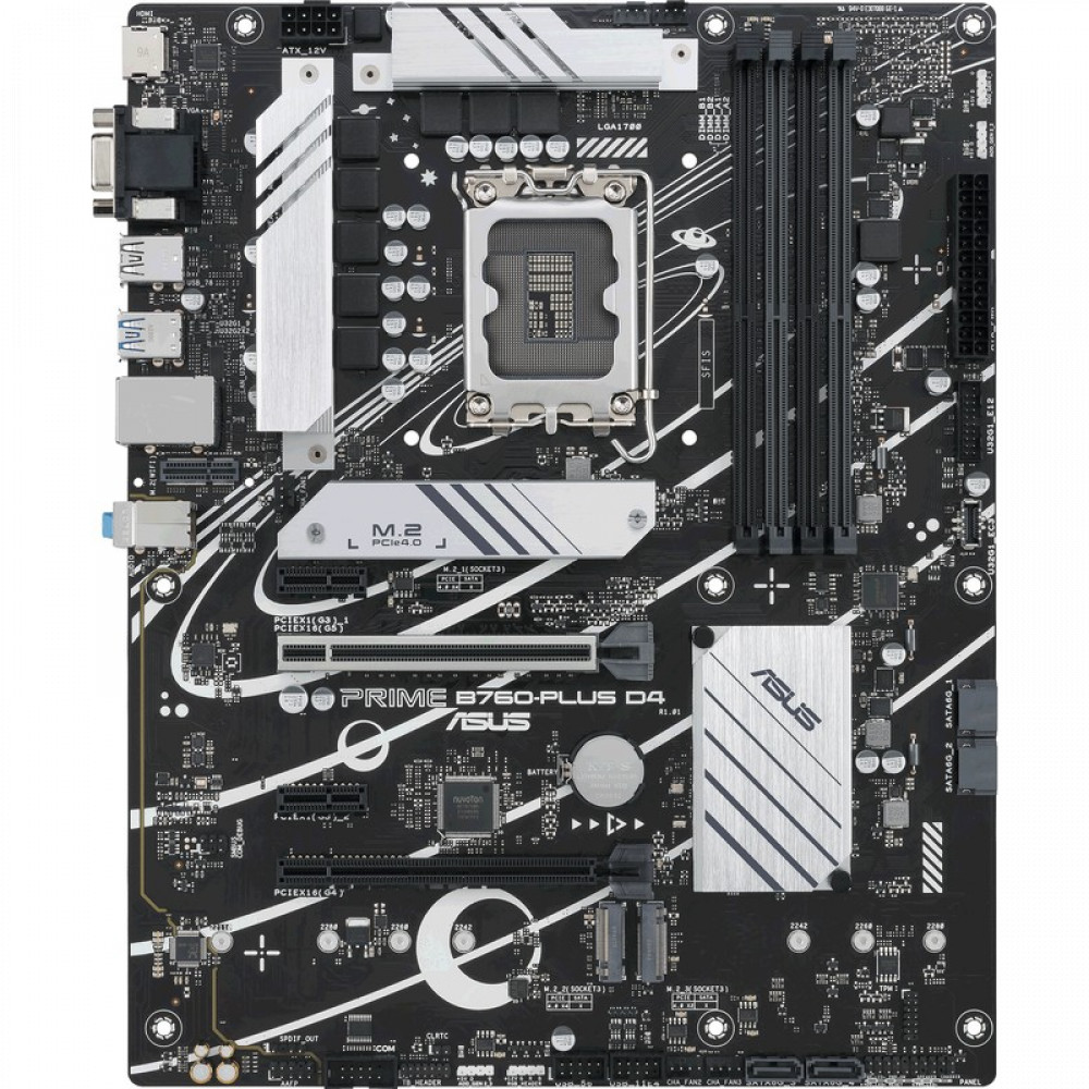 Материнская плата Asus PRIME B760-PLUS D4 90MB1CW0-M1EAY0 ATX, LGA 1700 - миниатюра 2