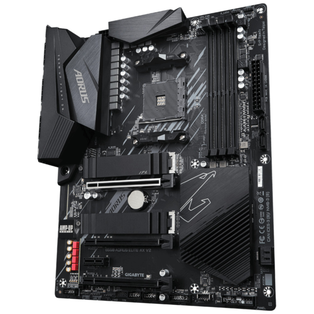 Материнская плата Gigabyte B550 AORUS ELITE AX V2 ATX, AMD AM4 - миниатюра 3