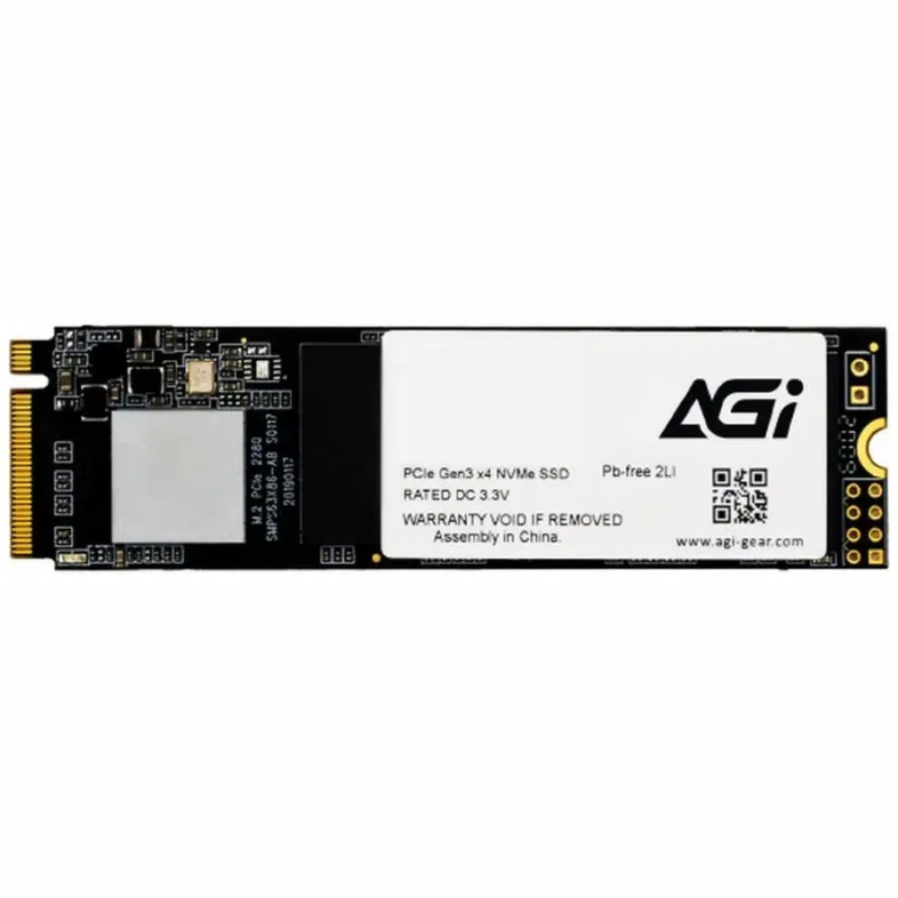 Жесткий диск AGI AI298 AGI2T0GIMAI298-CB SSD (твердотельные), 2 ТБ, M.2, PCIe — фото товара
