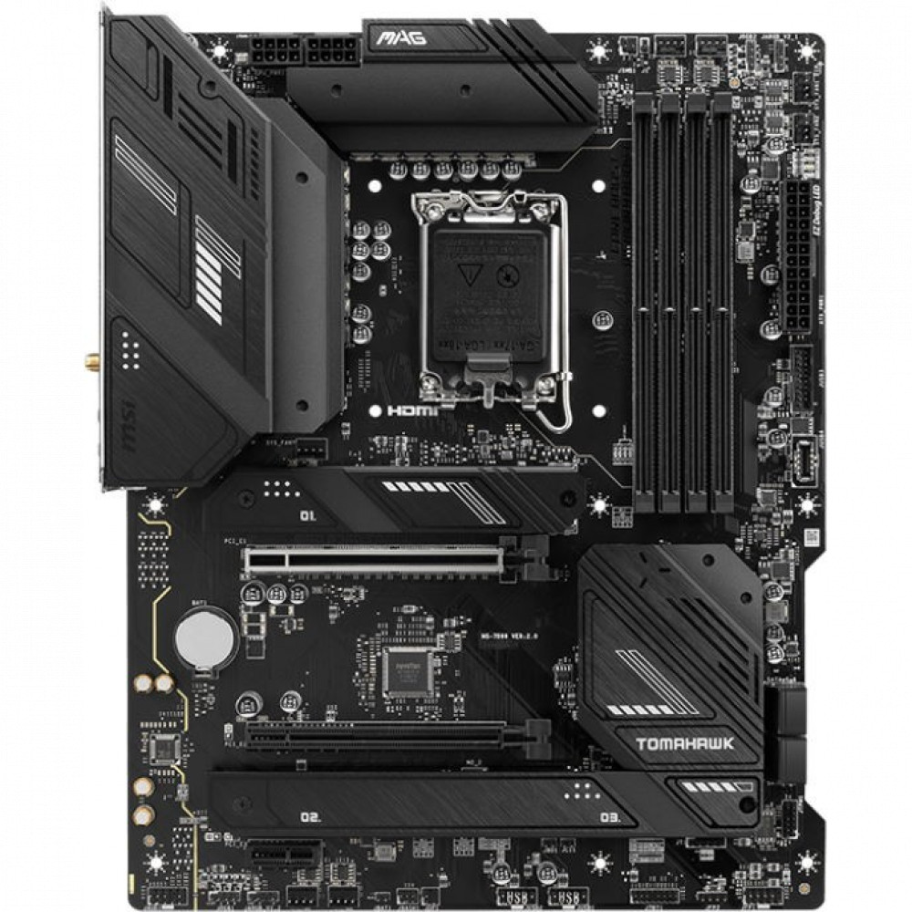 Материнская плата MSI MAG B760 TOMAHAWK WIFI ATX, LGA 1700 - миниатюра 2