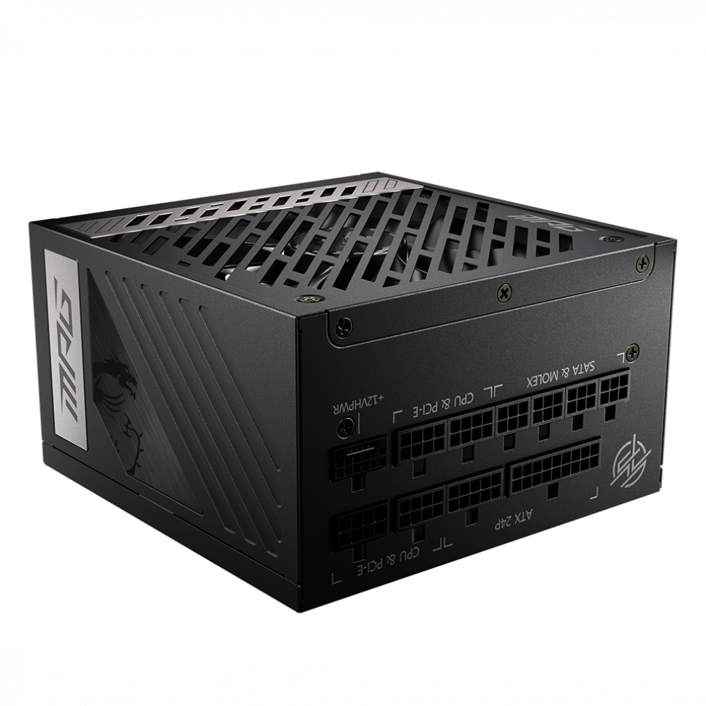 Блок питания MSI MPG A1000G PCIE5 1000 Вт - миниатюра 4
