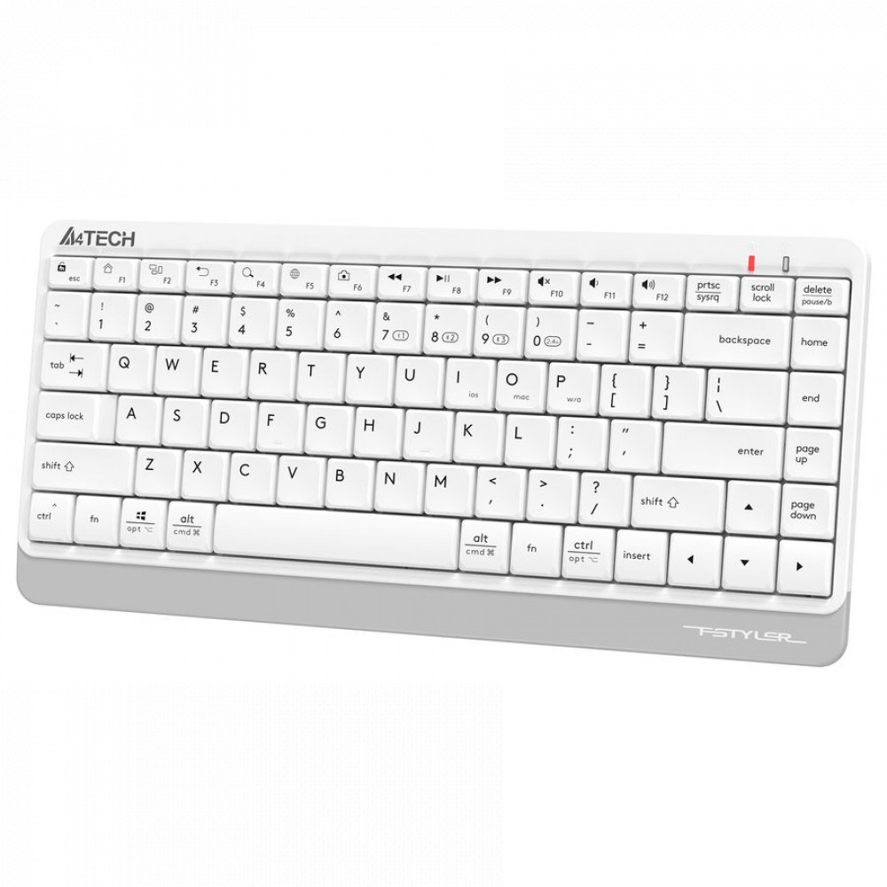 Клавиатура A4Tech FBK11 FBK11 WHITE Беспроводная, Bluetooth - миниатюра 2