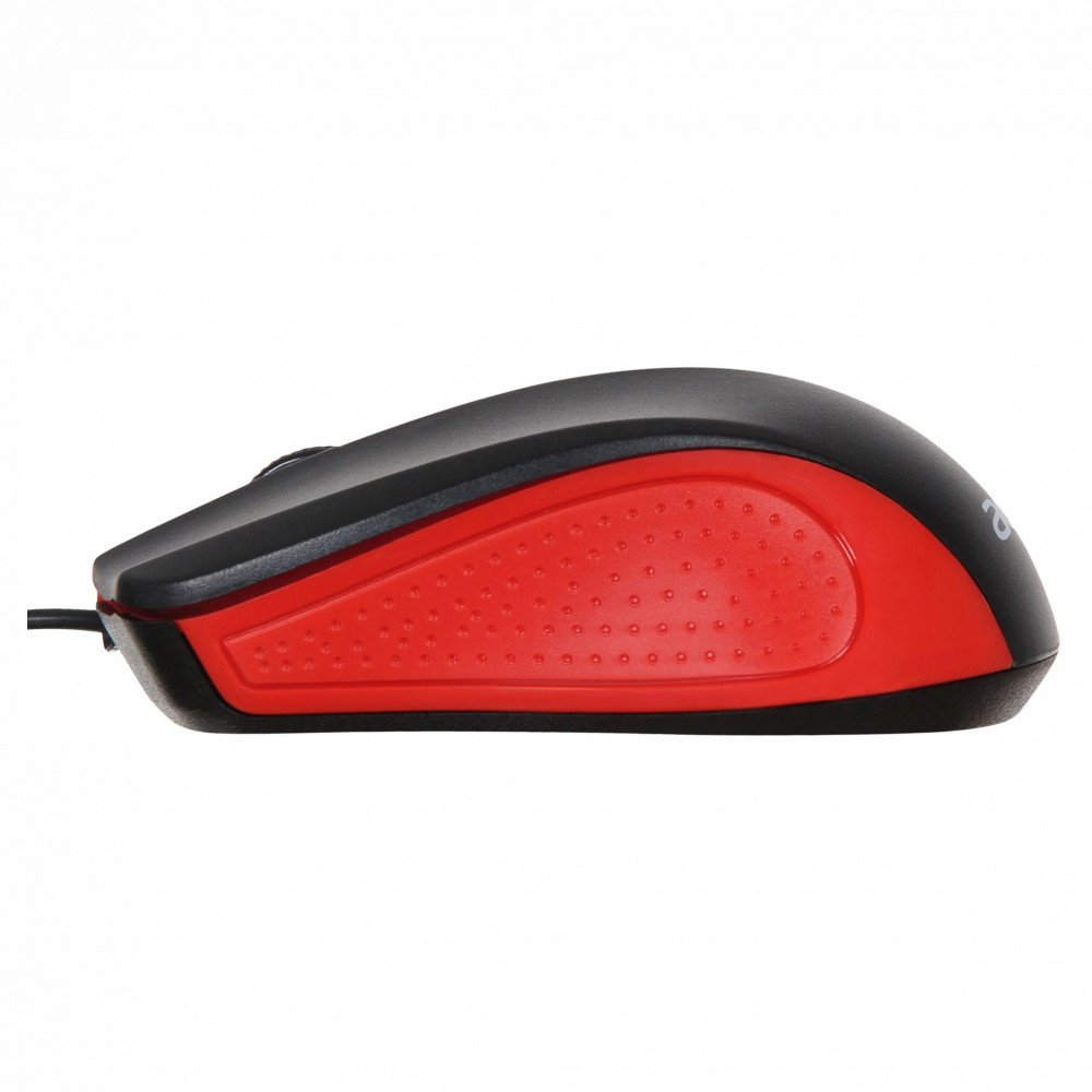 Мышь Acer OMW012 черный/красный ZL.MCEEE.003 Бюджетные, Проводная - миниатюра 2