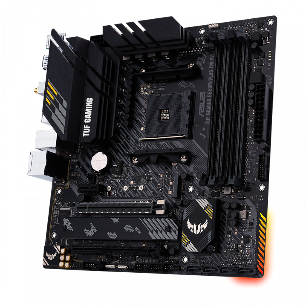 Материнская плата Asus TUF GAMING B550M-PLUS WIFI TUF GAMING B550M-PLUS WIFI II Micro-ATX, AMD AM4 - миниатюра 3