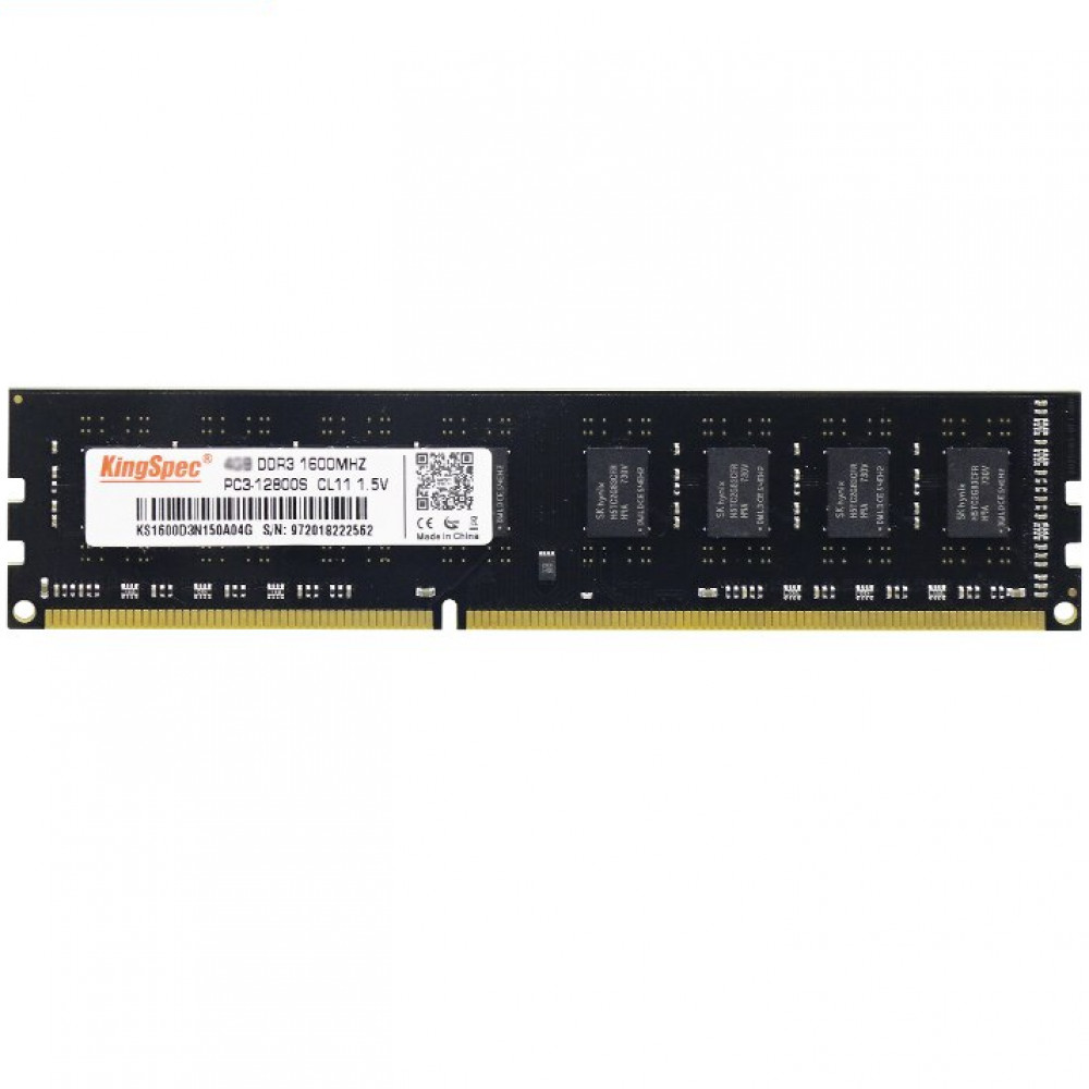 ОЗУ KingSpec KS1600D3P13508G DIMM, DDR3, 8 Гб, 1600 МГц — фото товара