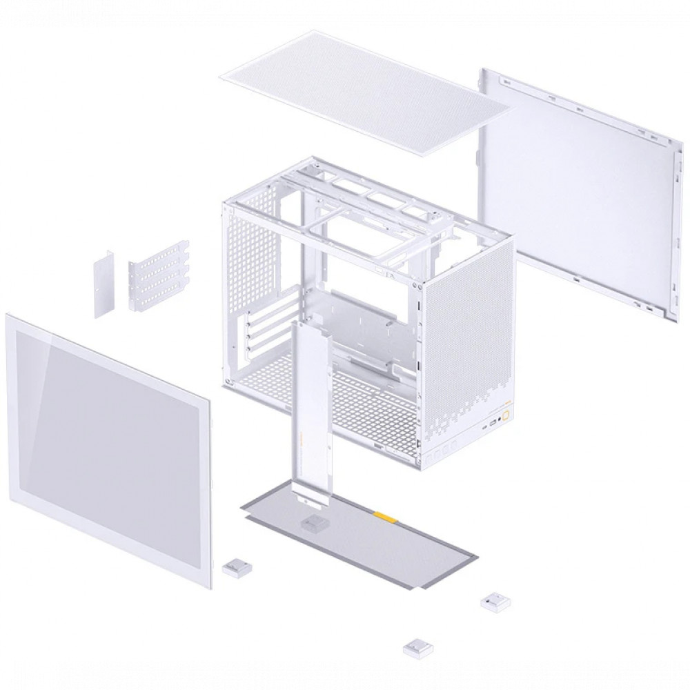 Корпус Jonsbo D32 STD White Mini-Tower - миниатюра 5