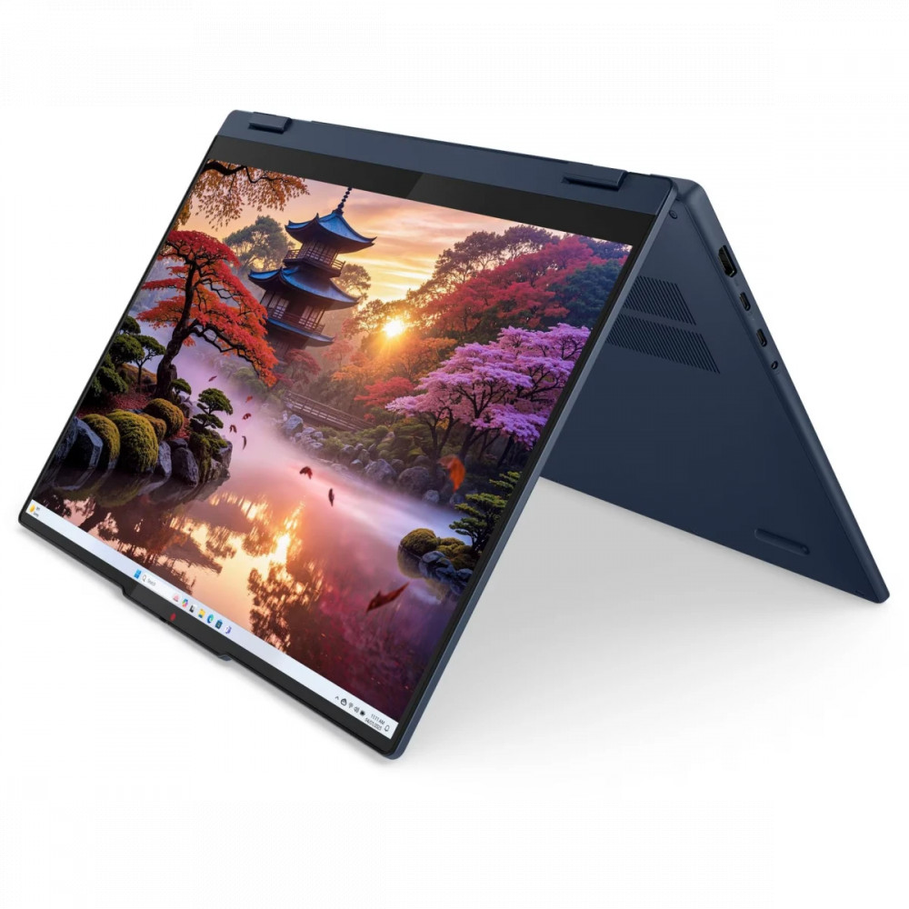 Ноутбук Lenovo IdeaPad 5 2-in-1 16AKP10 Cosmic Blue 83KU0013US 16 ", WUXGA 1920x1200 (16:10), AMD, Ryzen AI 7, 16 Гб, 1 ТБ, Radeon 860M, Windows 11 Home - миниатюра 2