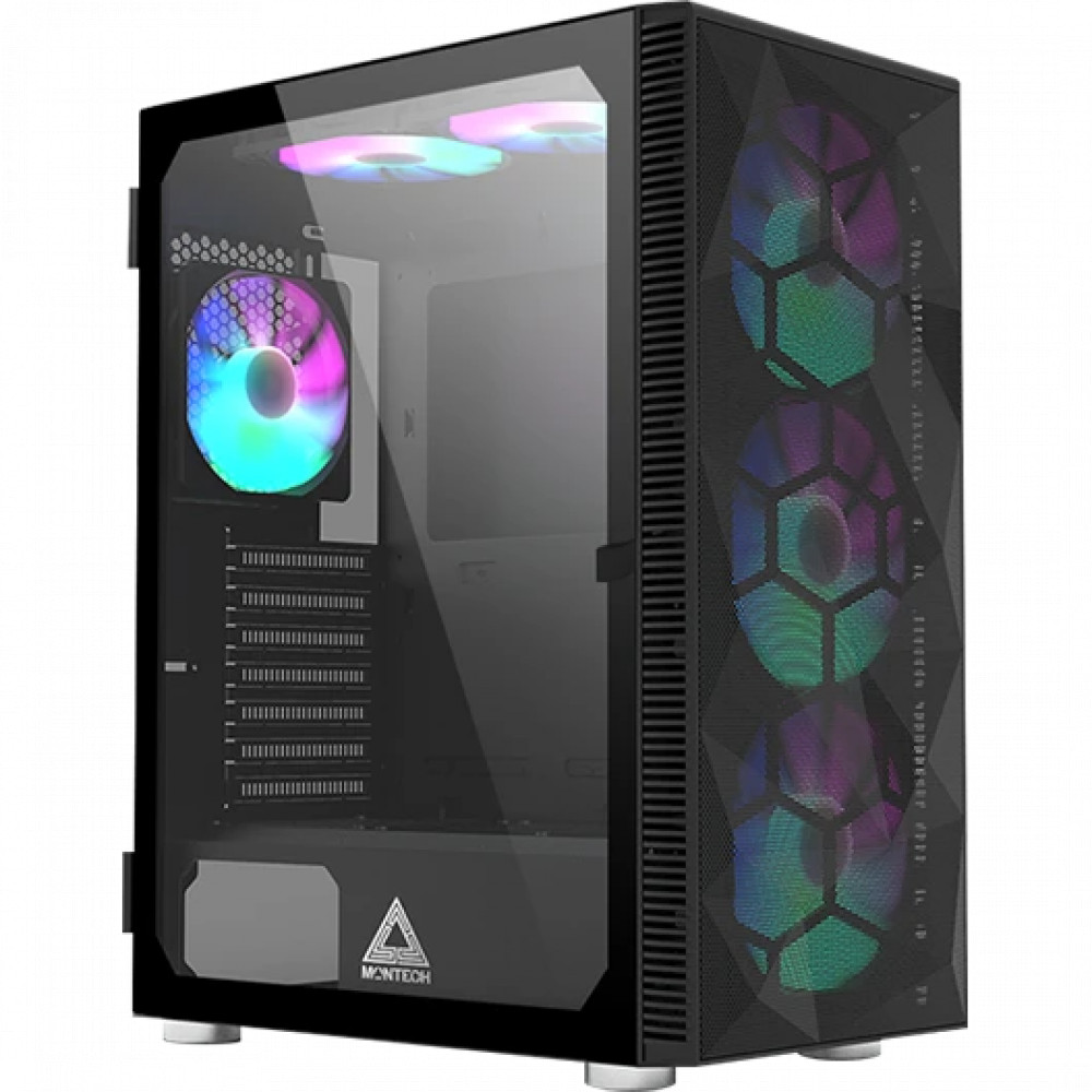 Корпус Montech X3 MESH Black X3 MESH BL Mid-Tower — фото товара