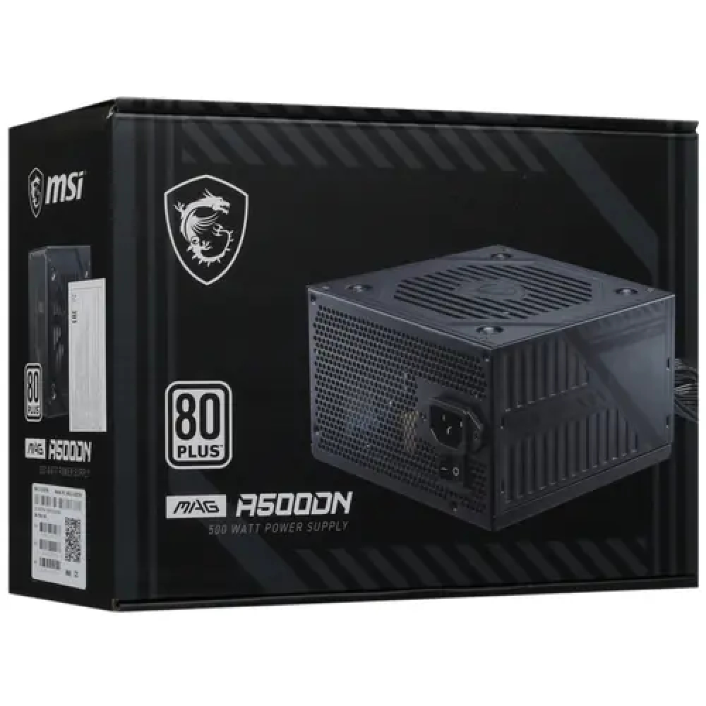 Блок питания MSI MAG A500DN 500 Вт - миниатюра 4