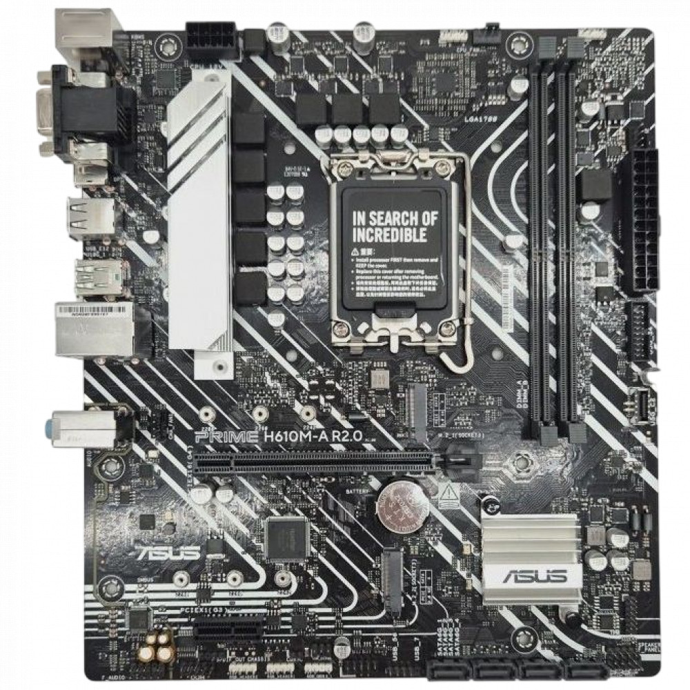 Материнская плата Asus PRIME H610M-A R2.0 90MB1MJ0-M0EAY0 Micro-ATX, LGA 1700 — фото товара