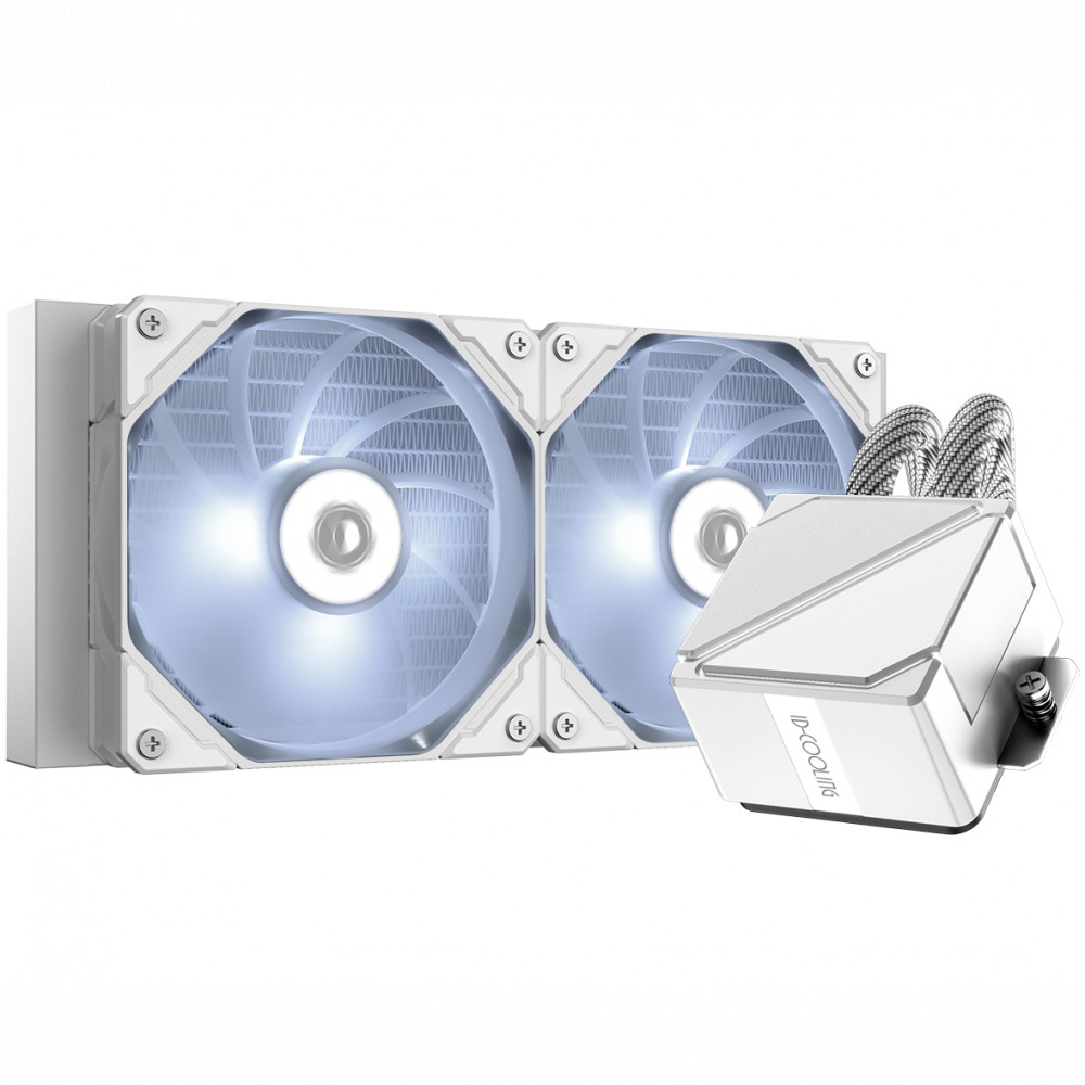Система охлаждения ID-Cooling Dashflow 240 Basic White DASHFLOW 240 BASIC WHITE Для процессора — фото товара