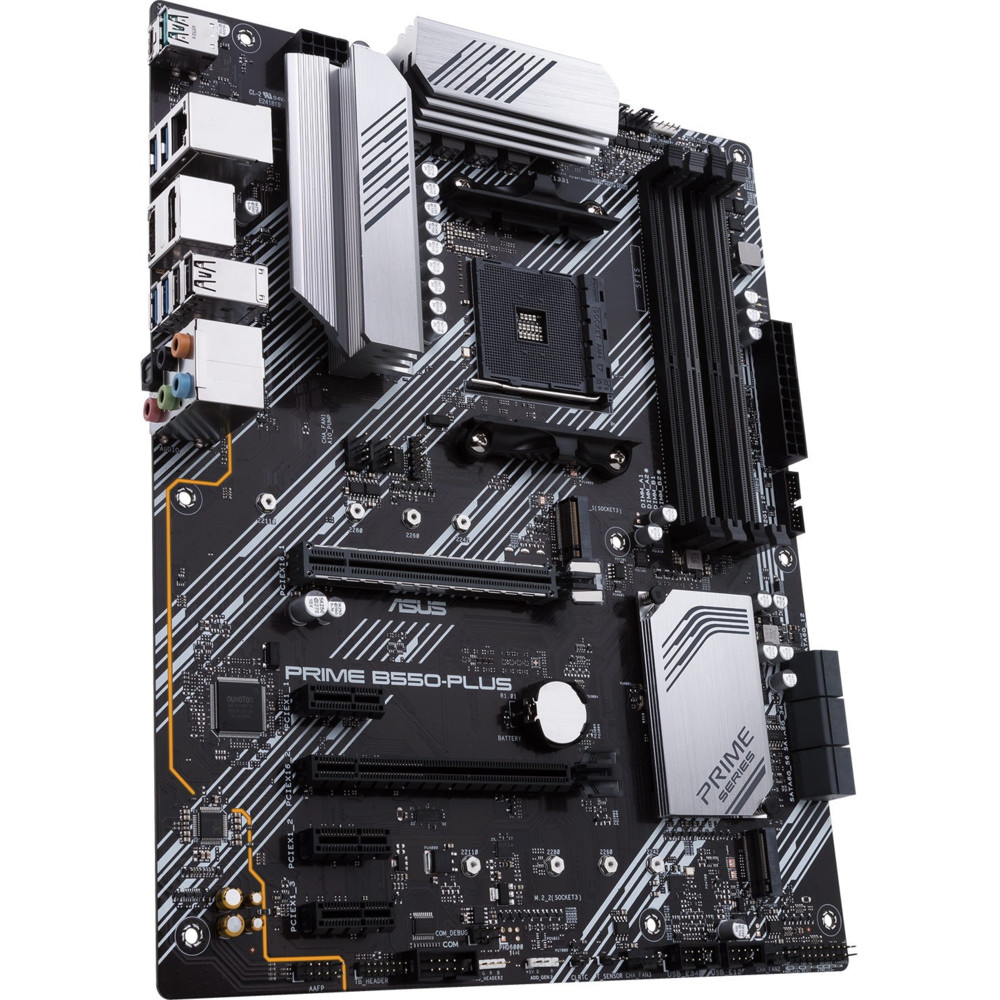Материнская плата Asus PRIME B550-PLUS 90MB14U0-M0EAY0 ATX, AMD AM4 - миниатюра 2