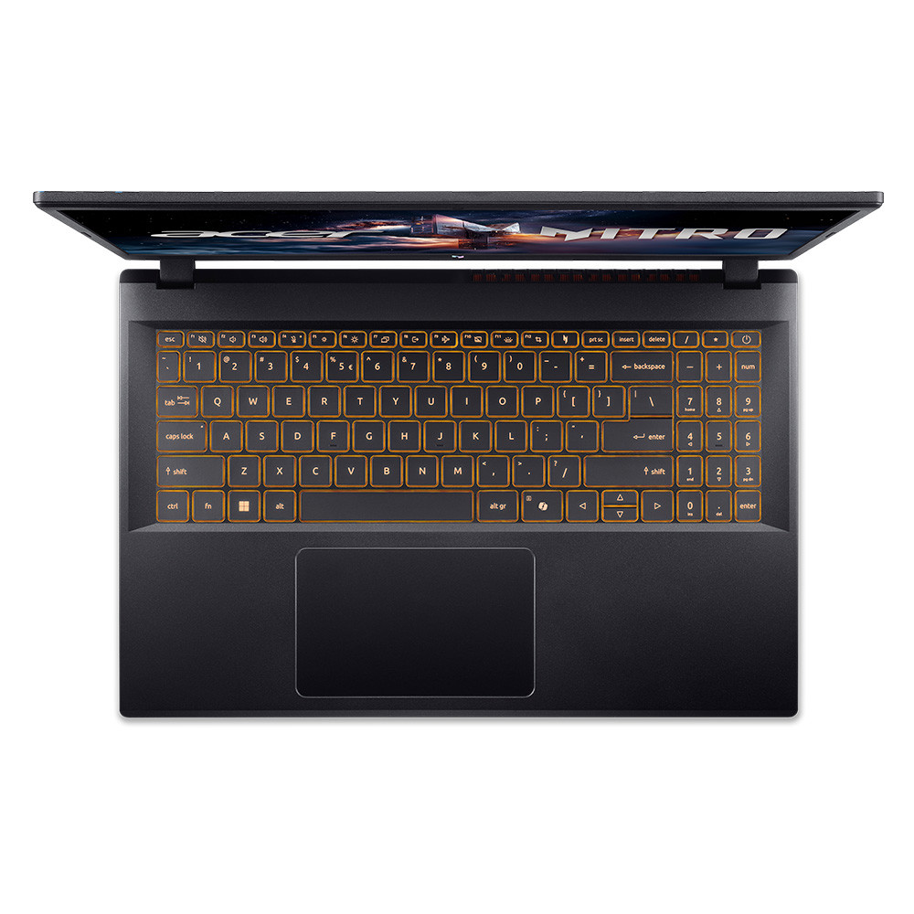 Ноутбук Acer Nitro V 15 ANV15-52-56YF NH.QZ8ER.001 15.6 ", FHD 1920x1080 (16:9), Intel, Core i5, 16 Гб, 512 ГБ, nVidia GeForce RTX 5060 - миниатюра 2
