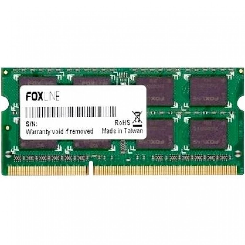 ОЗУ Foxline SODIMM 16GB 3200 DDR4 FL3200D4S22-16GSE SO-DIMM, DDR4, 16 Гб, 3200 МГц — фото товара