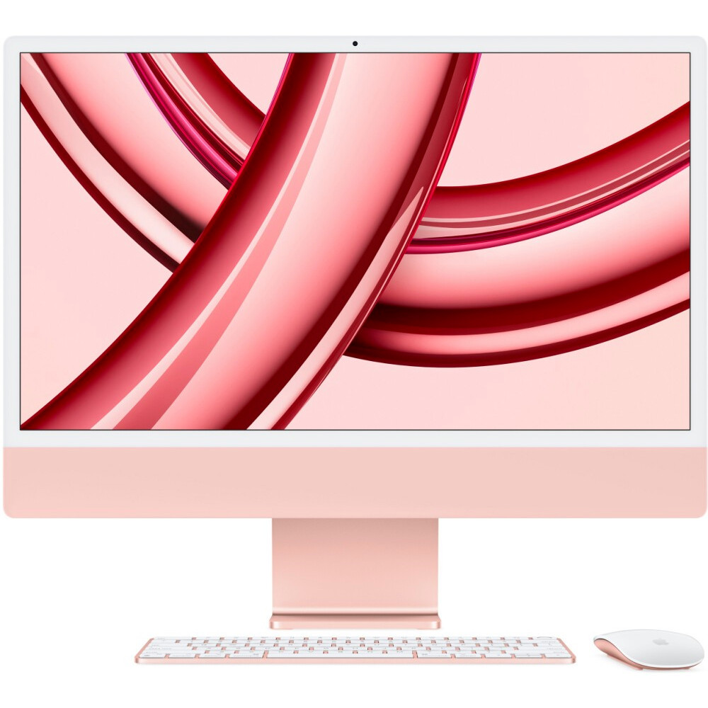 Моноблок Apple iMac 24 Pink (M3) MQRU3HN/A 24, Apple, Apple M3 Series, Apple M3 8-Core — фото товара