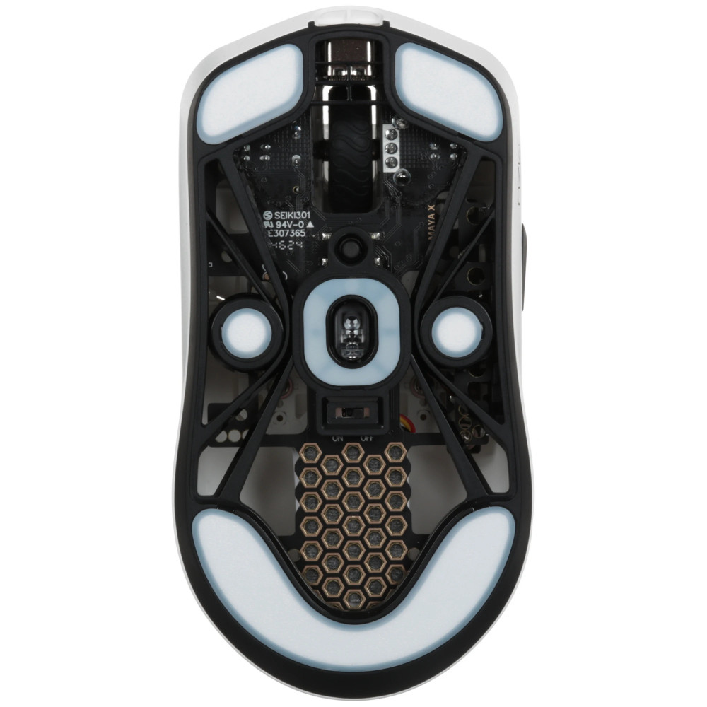 Мышь LAMZU Maya X White 6975637430091 Игровые, Беспроводная - миниатюра 2