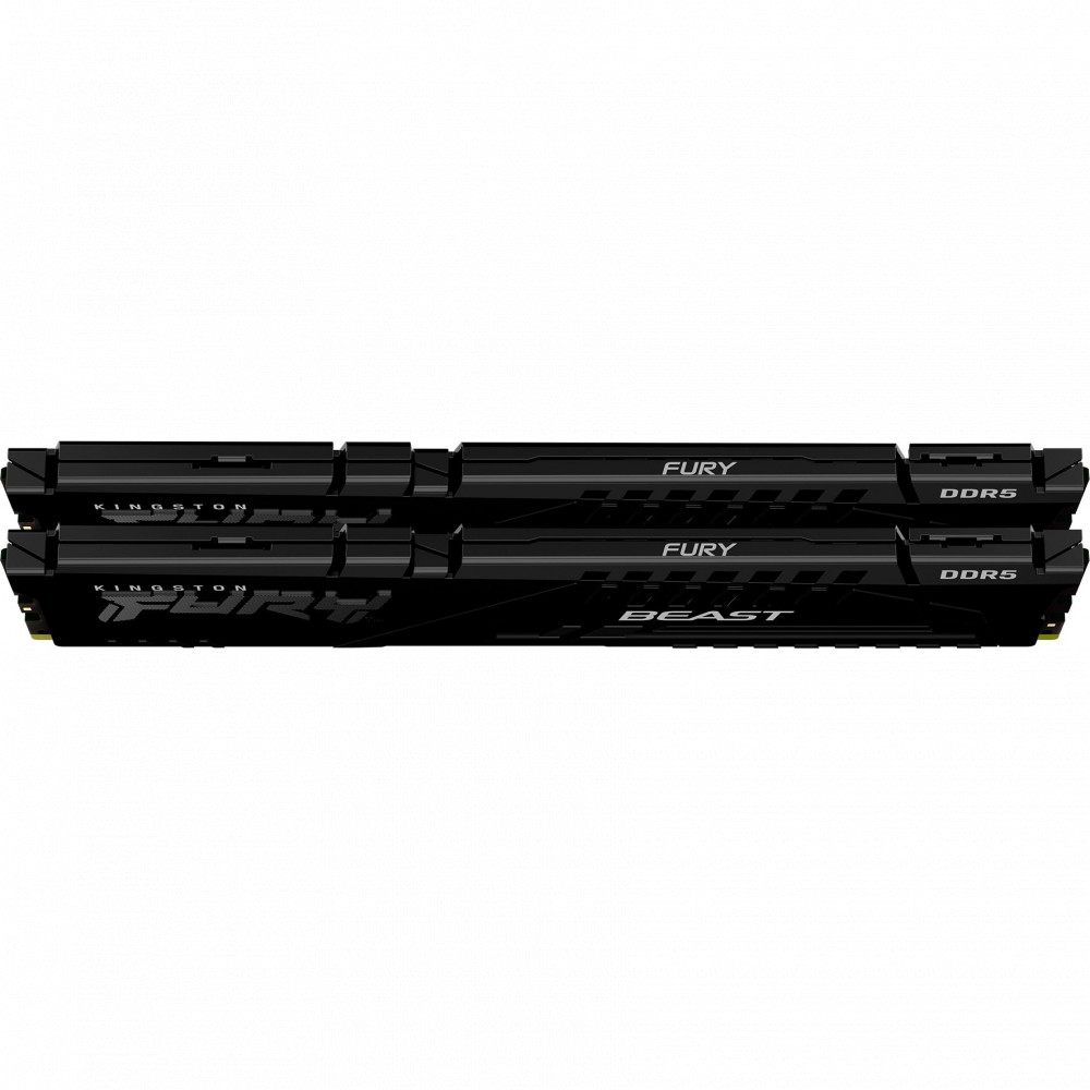 ОЗУ Kingston Fury Beast Black KF556C36BBEK2-32 DIMM, DDR5, 32 Гб (2 х 16 Гб), 5600 МГц - миниатюра 3