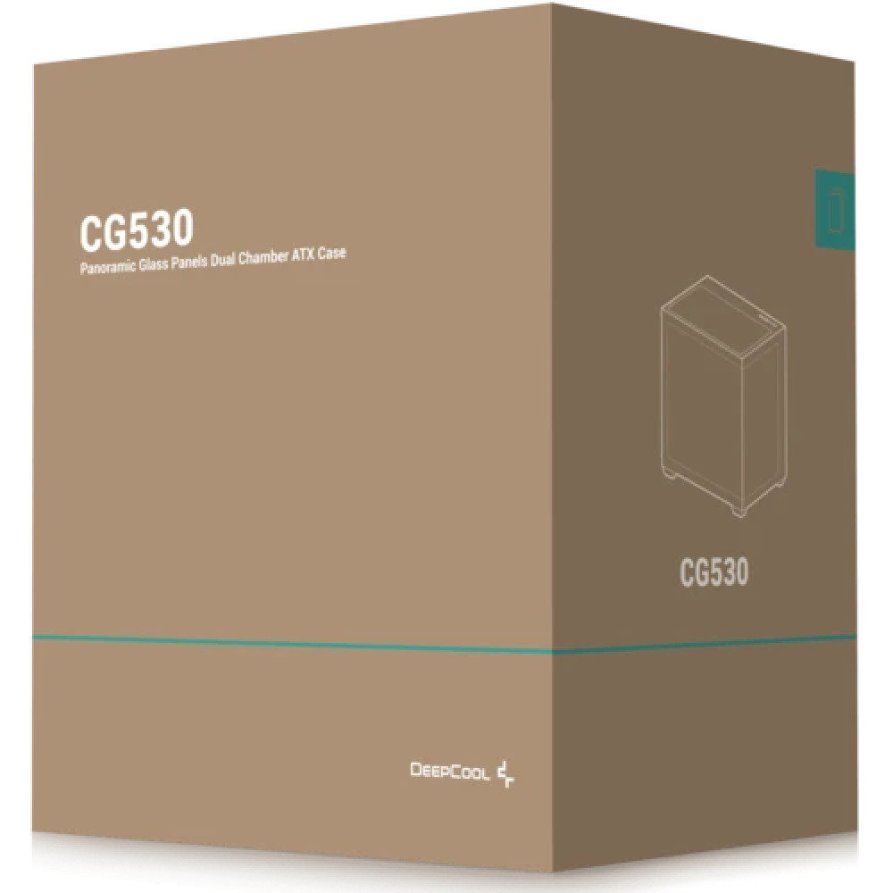 Корпус Deepcool CG530 черный R-CG530-BKNDA0-G-1 Mid-Tower - миниатюра 5