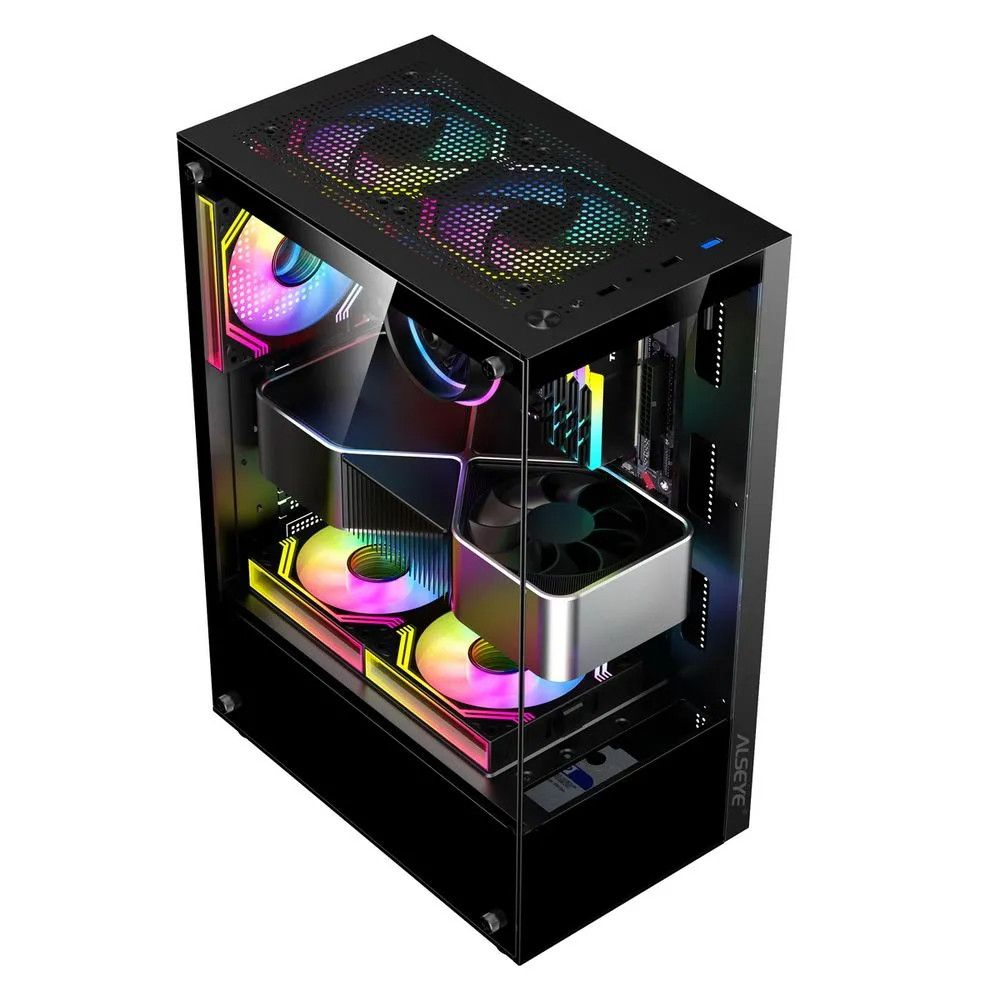 Корпус ALSEYE Spider-B Black AS.07.0136 Mid-Tower - миниатюра 2