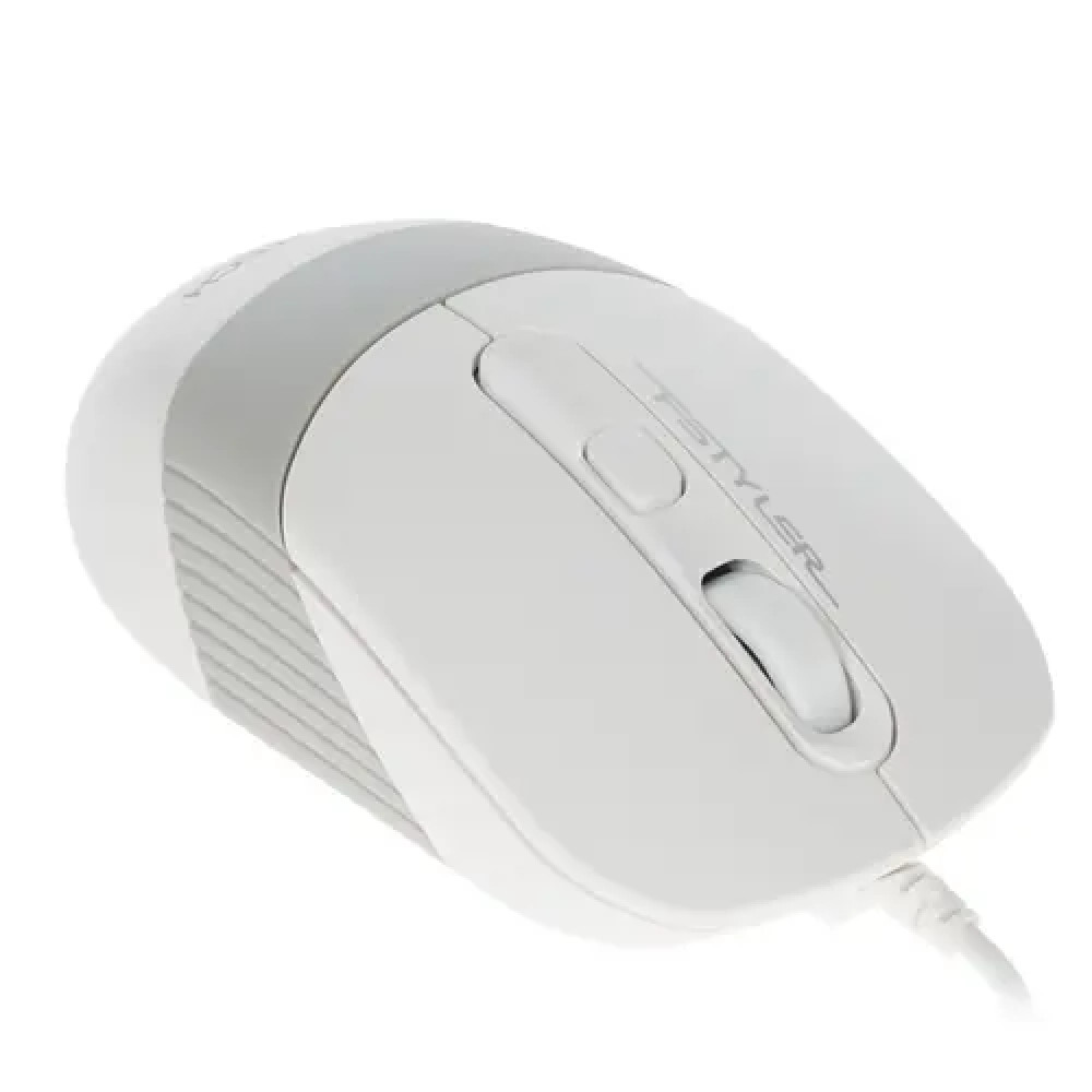 Мышь A4Tech FM10 WHITE Бюджетные, Проводная - миниатюра 2