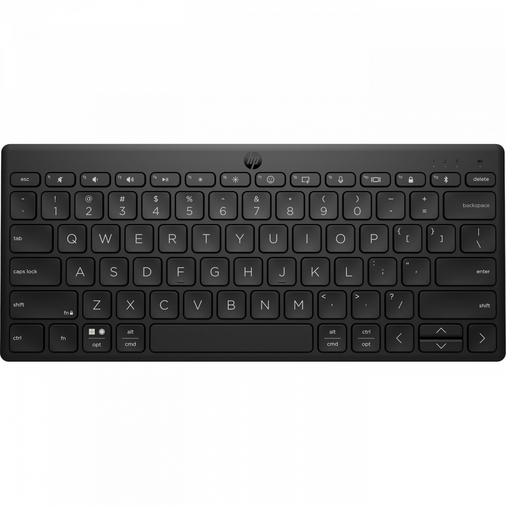 Клавиатура HP 350 Multi-Device Compact Wireless Keyboard - Black 692S8AA Беспроводная, USB — фото товара