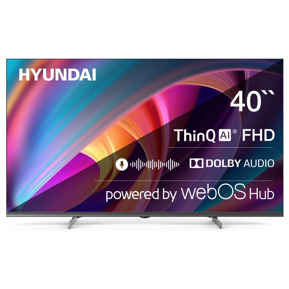 Телевизор Hyundai H-LED40BS5100 Black 40 ", Smart TV, Серый — фото товара