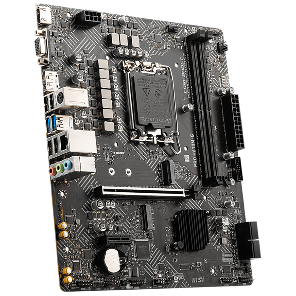 Материнская плата MSI PRO H610M-G PRO H610M-G||BULK Micro-ATX, LGA 1700 - миниатюра 2