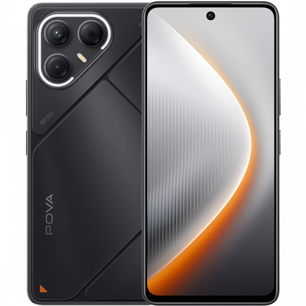 Смартфон TECNO Pova 7 5G 8/256Gb Geek Black LJ7 256+8 GEEK BLACK 256 Гб, 8 Гб — фото товара