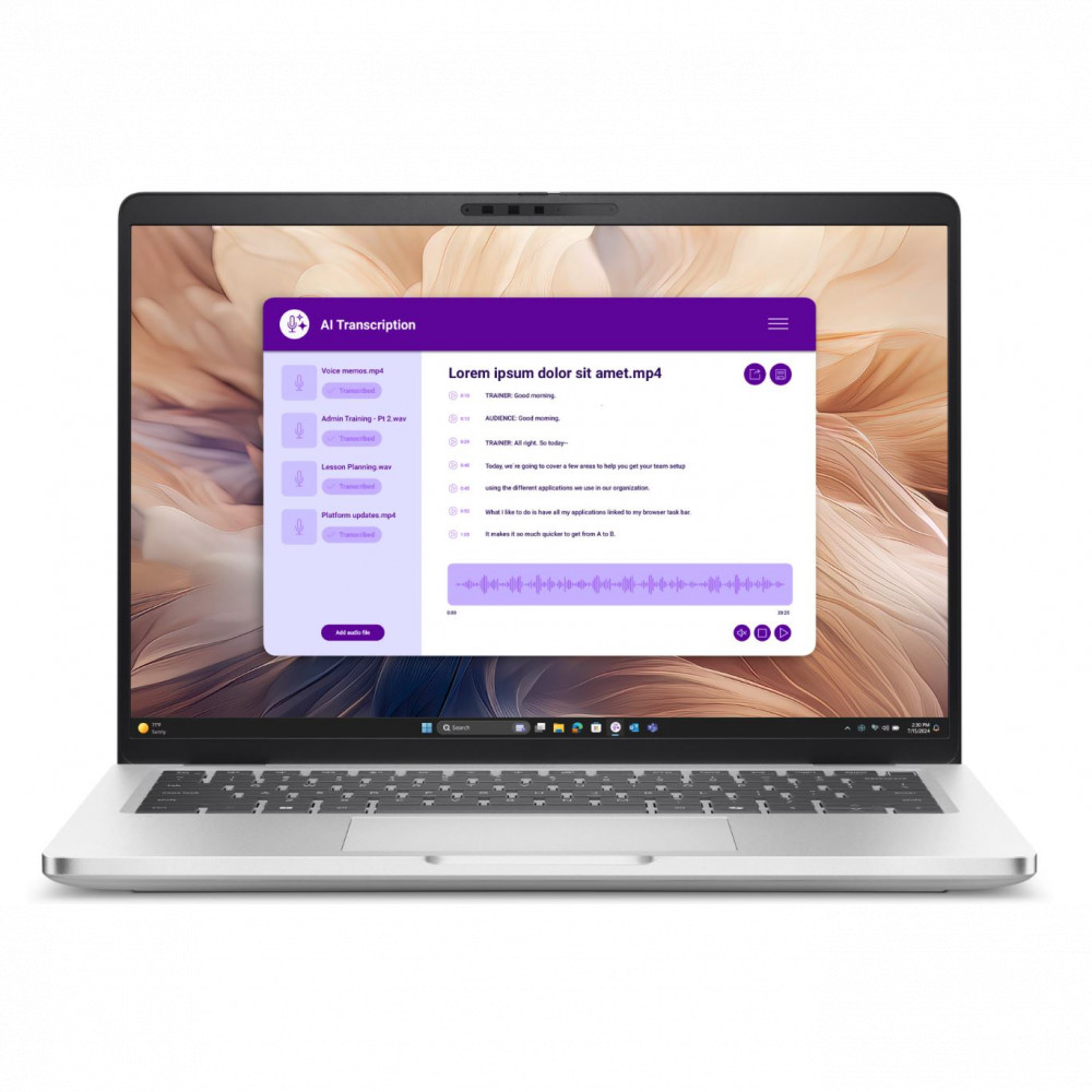 Ноутбук Dell Pro 14 Plus PB14250 BTO105_PB14250_EMEA_210-BPDL 14 ", WUXGA 1920x1200 (16:10), Intel, Core Ultra 5, 16 Гб, 512 ГБ, Intel Graphics, Windows 11 Pro — фото товара