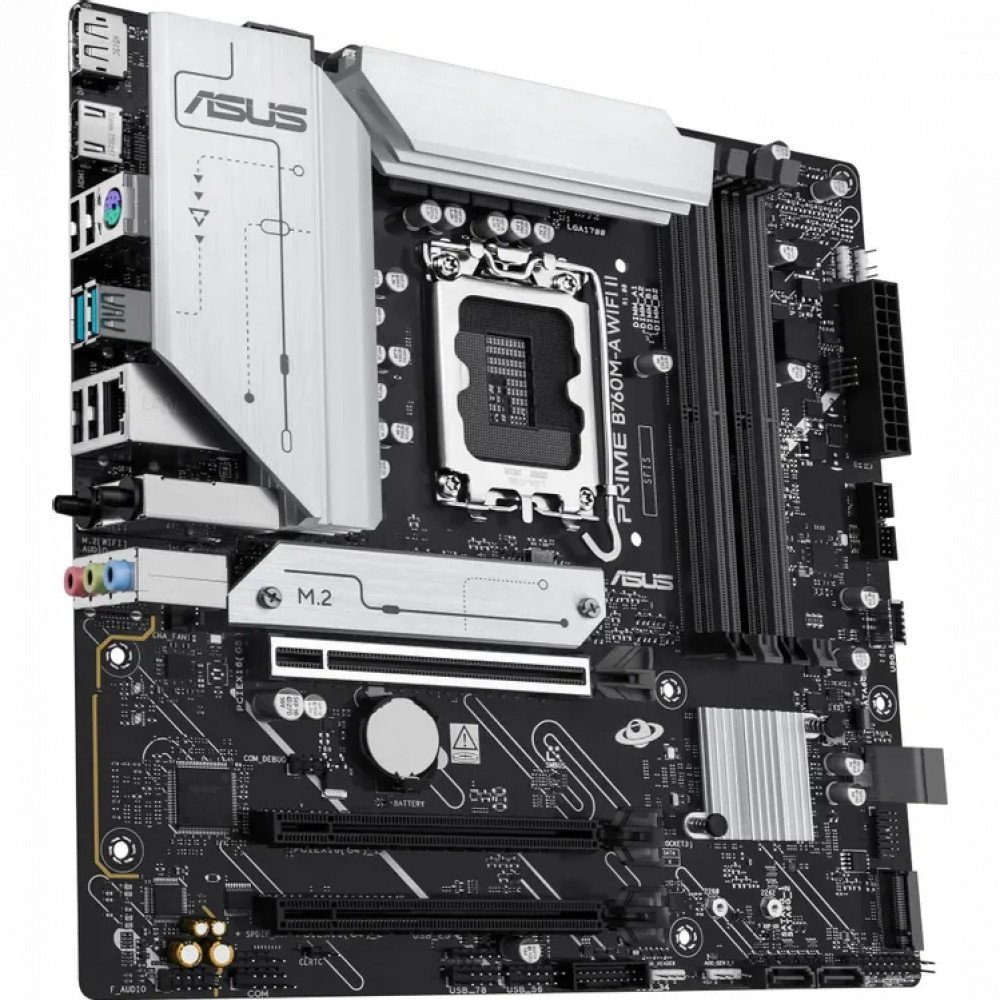 Материнская плата Asus Prime B760M-A Wifi II PRIME B760M-A WIFI II Micro-ATX, LGA 1700 - миниатюра 4