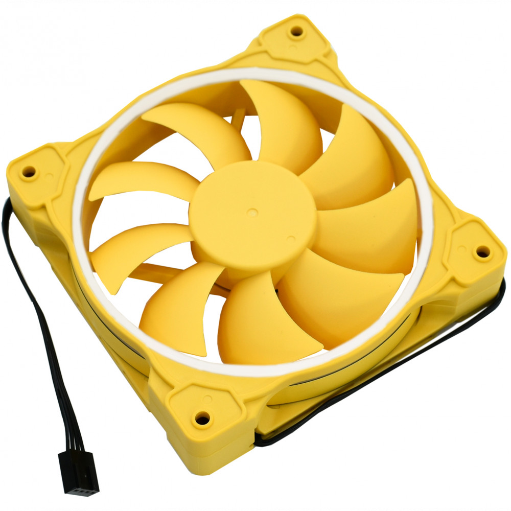 Система охлаждения ID-Cooling ZF-12025 Lemon Yellow ZF-12025-Lemon Yellow Для системного блока - миниатюра 2
