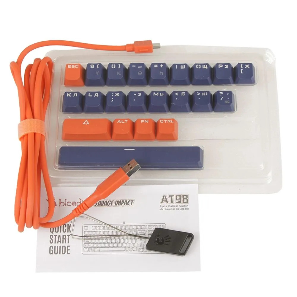 Клавиатура A4Tech Bloody AT98 Proxy Boom Проводная, USB - миниатюра 3