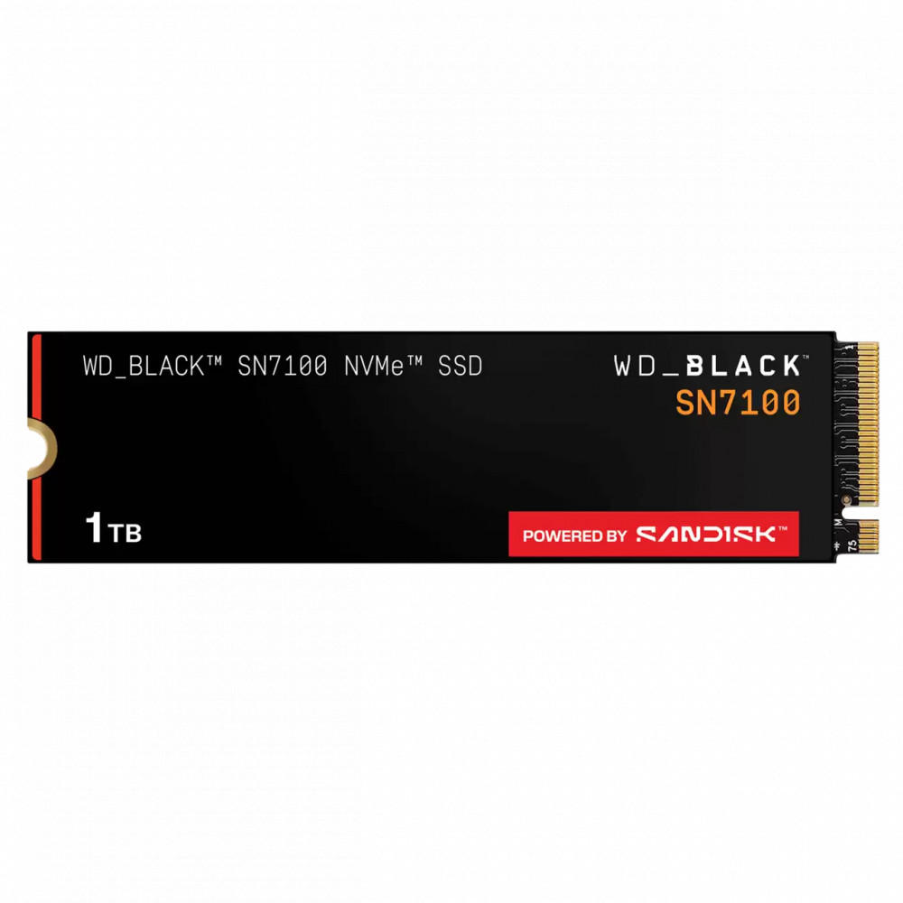 Жесткий диск Western Digital BLACK SN7100 WDS100T4X0E-00CJA0 SSD (твердотельные), 1 ТБ, M.2, PCIe — фото товара