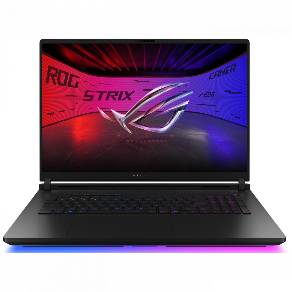 Ноутбук Asus ROG Strix Scar 90NR0LI1-M00760 18 ", WQXGA 2560x1600 (16:10), Intel, Core Ultra 9, 64 Гб, 2 ТБ, NVIDIA GeForce RTX5080 — фото товара