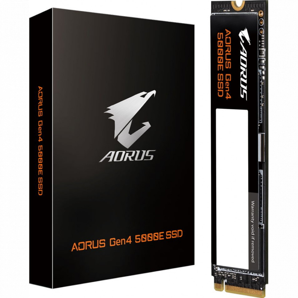 Жесткий диск Gigabyte AORUS Gen4 5000E AG450E500G-G SSD (твердотельные), 500 ГБ, M.2, PCIe - миниатюра 6
