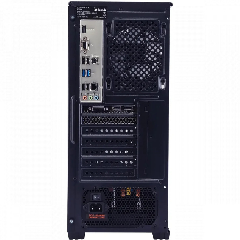 Персональный компьютер Bloody BD-PC CH61C1 (2085725) Core i5, 12400F, 2.5, 16 Гб, DDR4-3200, Windows 11 Home - миниатюра 9