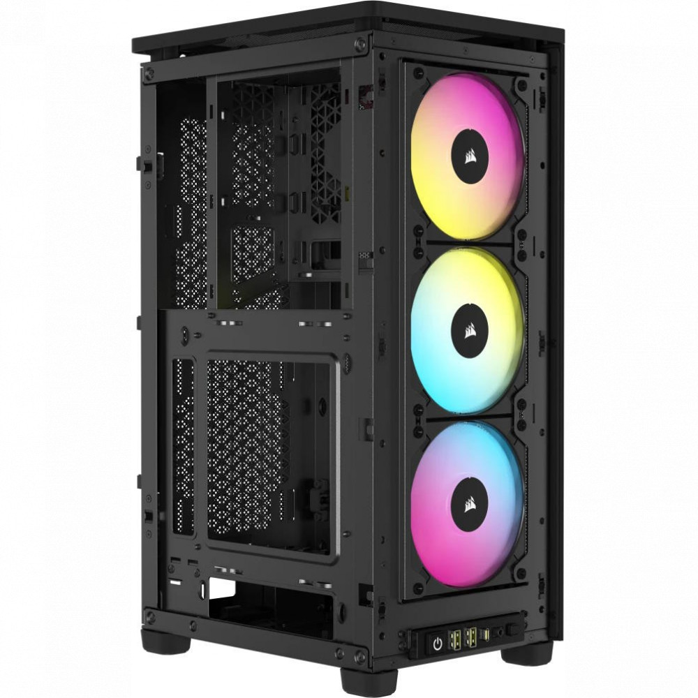 Корпус Corsair iCUE 2000D RGB Airflow Black CC-9011246-WW Mini-Tower - миниатюра 6