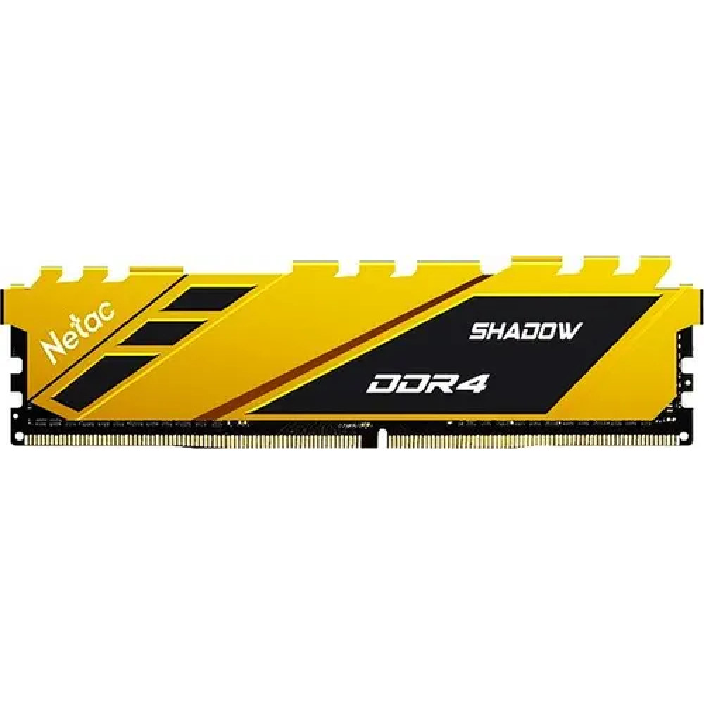 ОЗУ Netac Shadow NTSDD4P26SP-16Y DIMM, DDR4, 16 Гб, 2666 МГц — фото товара