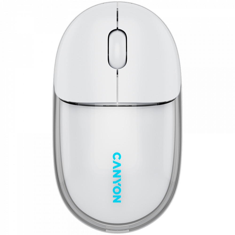 Мышь Canyon OnClick 24 BT White CNS-CMSW24W Бюджетные, Беспроводная — фото товара