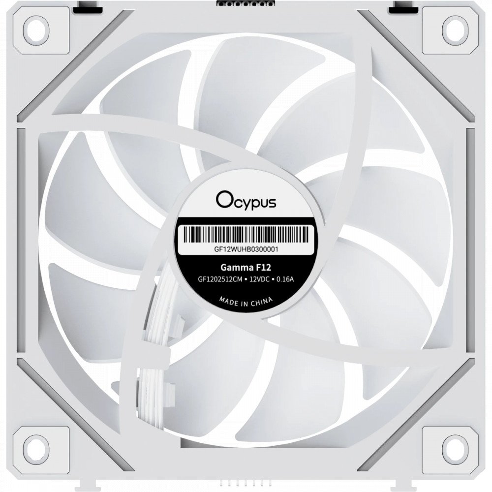Система охлаждения Ocypus Gamma F12 UNI WH ARGB 3-IN-1 Gamma-F12-WH3AM00U-GL Для системного блока - миниатюра 3